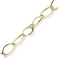 16,5mm Phantasie-Armband Armkette aus 585 Gold Gelbgold 22cm