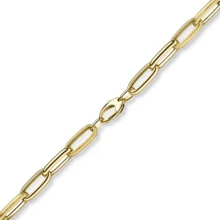 9mm Phantasie Armband Armkette aus 585 Gold Gelbgold matt/glänzend 20cm