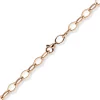 7mm Phantasie Armband Armkette aus 585 Gold Rotgold glänzend 19cm