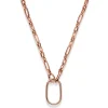 8mm Phantasie Halskette Collier mit Dekoelement 28x49mm 585 Gold Rotgold 55cm