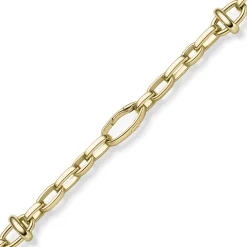 16mm Phantasie-Kette Halskette Collier aus 585 Gold Gelbgold 55cm