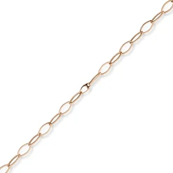 12mm Phantasie-Kette Halskette Collier aus 585 Gold Rotgold glänzend 50cm