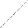 7mm Phantasie-Kette Halskette Collier aus 585 Gold Weißgold glänzend 50cm