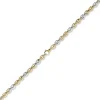 7,5mm Phantasiekette Kette Collier Halsschmuck 585 Gold Gelbgold Weißgold 45cm
