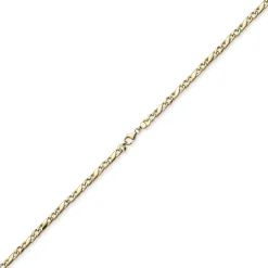 5mm Rockwellkette Kette Collier Halskette, 585 Gold Gelbgold, glänzend, 50cm