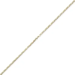 3,5mm Rockwellkette Kette Collier Halskette, 585 Gold Gelbgold, glänzend, 60cm