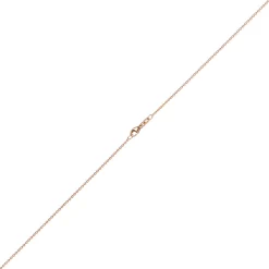 1,5mm Rund-Ankerkette aus 585 Gold Rotgold Kette Collier Halskette, 38cm