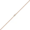 1,9mm Rund-Ankerkette Echt Gold 585 Rotgold Kette Collier Halskette 38cm