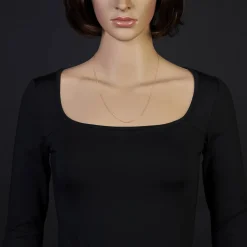 1,9mm Rund-Ankerkette Echt Gold 585 Rotgold Kette Collier Halskette 55cm