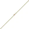 1,9mm Rund-Ankerkette 750 Gold Gelbgold Kette Collier Halskette, 50cm