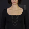 1,1mm Rund-Ankerkette 750 Gold Gelbgold Kette Collier Halskette, 38cm