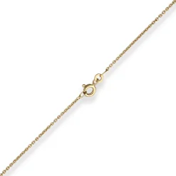 1,5mm Rund-Ankerkette Goldkette Collier Halskette aus 333 Gold Gelbgold 90cm