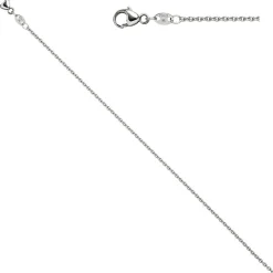 1,3mm Rundankerkette Halskette Kette Platinkette Halsschmuck aus 950 Platin 42cm