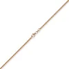 2,3mm Rundankerkette Kette Collier, 750 Gold Rotgold, Goldkette, 38cm