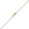0,8mm Rund-Ankerkette Kette Collier Halskette aus 750 Gold Gelbgold 65cm