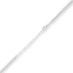 1,9mm Rund-Ankerkette Silberkette Collier Halskette aus 925 Silber 42cm