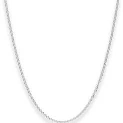 2mm Rund-Ankerkette Silberkette Collier Halskette aus 925 Silber 65cm