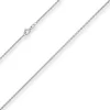2mm Rund-Ankerkette Silberkette Collier Halskette aus 925 Silber rhodiniert 60cm