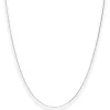 0,8mm Schlangenkette diamantiert Kette Collier aus 925 Silber rhodiniert 40cm