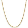 1,9mm Schlangenkette Goldkette Collier Halskette aus 333 Gold Gelbgold 50cm