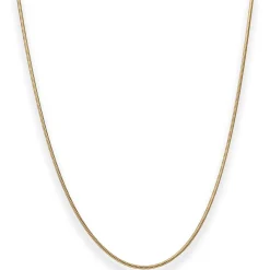1,4mm Schlangenkette Goldkette Collier Halskette aus 333 Gold Gelbgold 60cm