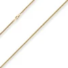 1,9mm Schlangenkette Goldkette Collier Halskette aus 333 Gold Gelbgold 42cm