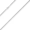 1,4mm Schlangenkette Kette Collier Halskette aus 925 Silber rhodiniert 50cm