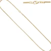 1,9mm Schlangenkette Kette rund 333 Gold Gelbgold 45cm Halskette Halsschmuck