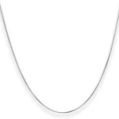 0,9mm Schlangenkette Platinkette Collier Halskette aus 950 Platin 50cm