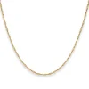1,8mm Singapurkette Collier Halskette aus 585 Gold Gelbgold 50cm
