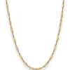 2,2mm Singapurkette Collier Halskette aus 585 Gold Gelbgold 45cm