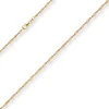 2,2mm Singapurkette Collier Halskette aus 333 Gold Gelbgold 50cm