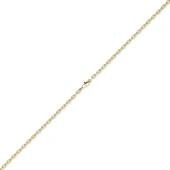 4mm Steg-Ankerarmband Armband Armkette aus 585 Gold Gelbgold 19cm