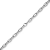 12mm Steg-Ankerkette Kette Collier Halskette aus 585 Gold Weißgold 60cm