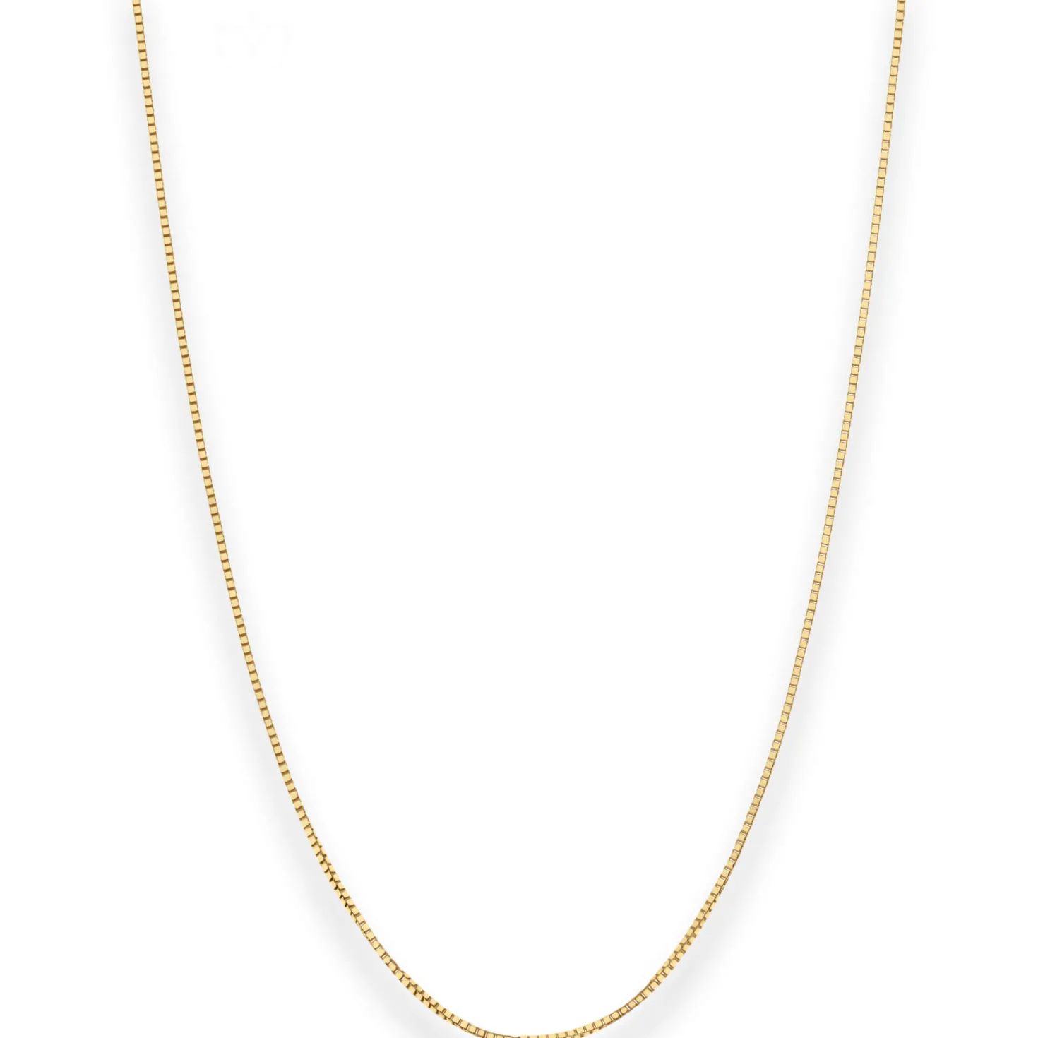 0,7mm Veneziakette Collier Halskette aus 585 Gold Gelbgold 34cm