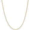 1,8mm Veneziakette Goldkette Collier Halskette aus 585 Gold Gelbgold 55cm