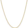 1,2mm Veneziakette Goldkette Collier Halskette aus 333 Gold Gelbgold 50cm