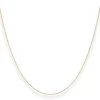 0,7mm Veneziakette Goldkette Collier Halskette aus 750 Gold Gelbgold 38cm