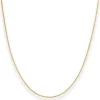0,8mm Veneziakette Goldkette Collier Halskette aus 585 Gold Gelbgold 42cm