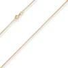 0,9mm Veneziakette Goldkette Collier Halskette aus 375 Gold Gelbgold 40cm