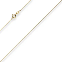 0,6mm Veneziakette Goldkette Collier Halskette aus 333 Gold Gelbgold 50cm