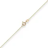 0,6mm Veneziakette Goldkette Collier Halskette aus 585 Gold Gelbgold 38cm