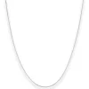 0,8mm Veneziakette Goldkette Collier Halskette aus 585 Gold Weißgold 40cm