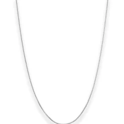 0,7mm Veneziakette Goldkette Collier Halskette aus 585 Gold Weißgold 45cm