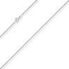 1,2mm Veneziakette rund Goldkette Collier Halskette aus 333 Gold Weißgold 45cm
