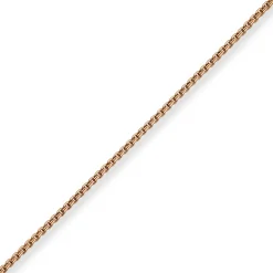 2,7mm Veneziakette rund Goldkette Collier Halskette aus 585 Gold Rotgold 70cm