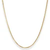 1,5mm Veneziakette rund Goldkette Collier Halskette aus 585 Gold Gelbgold 42cm
