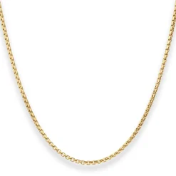 2mm Veneziakette rund Goldkette Collier Halskette aus 333 Gold Gelbgold 50cm