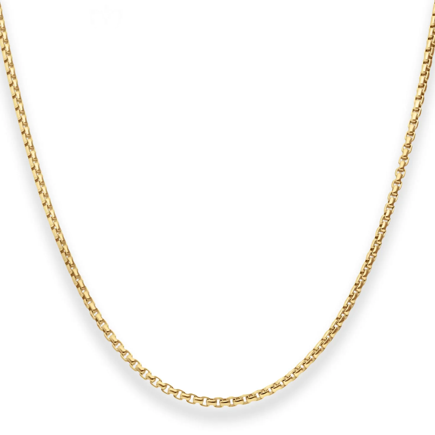 2mm Veneziakette rund Goldkette Collier Halskette aus 333 Gold Gelbgold 60cm