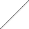 2,7mm Veneziakette rund Kette Collier Halskette aus 925 Silber rhodiniert 90cm